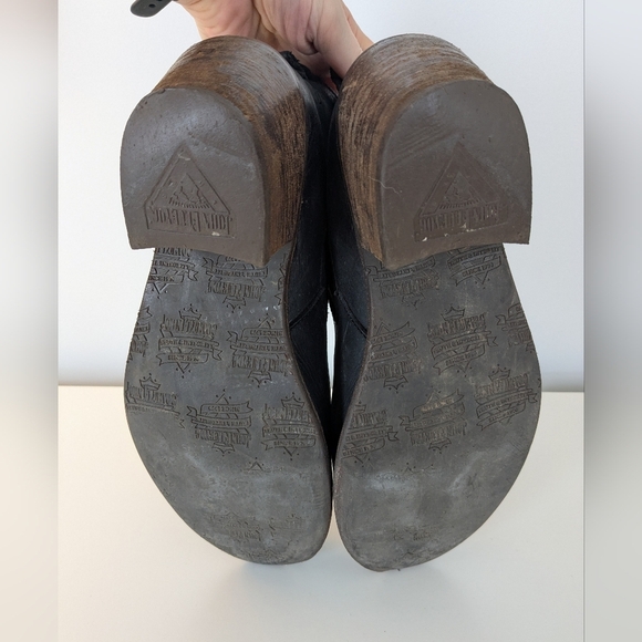 John Fluevog Black Ankle Boots - Picture 8 of 9